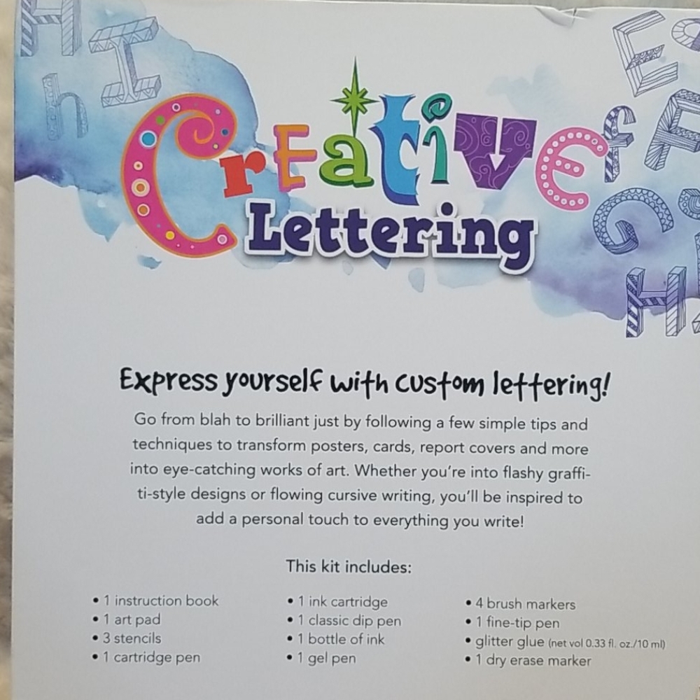 Creative Lettering for young Artists - Picture 2 of 6